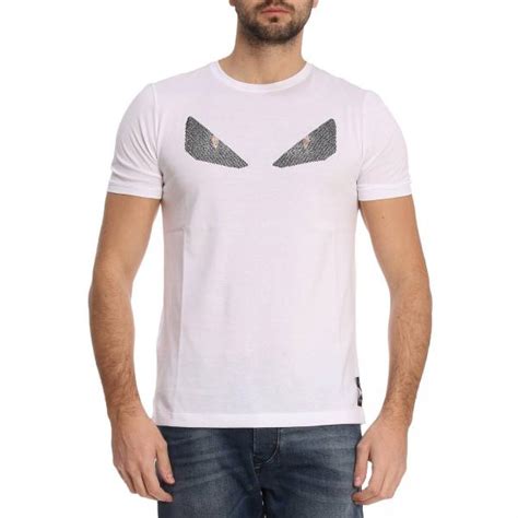 t shirt fendi blanc|fendi t shirt size guide.